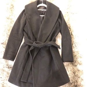 Ann Taylor Petite XS Belted Coat